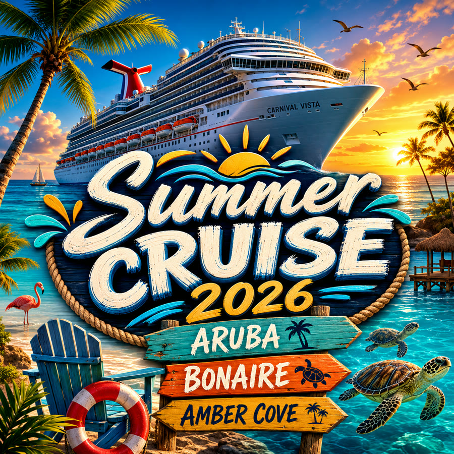 Summer Cruise 2026, Aruba, Bonaire, Amber Cove